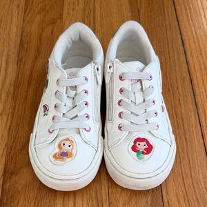 Zara Kids White Disney Sneakers